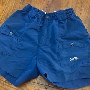 AFTCO Men's Navy Cargo Shorts